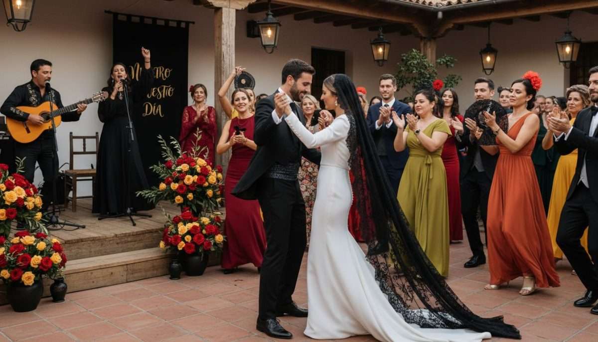 Spanish wedding celebration