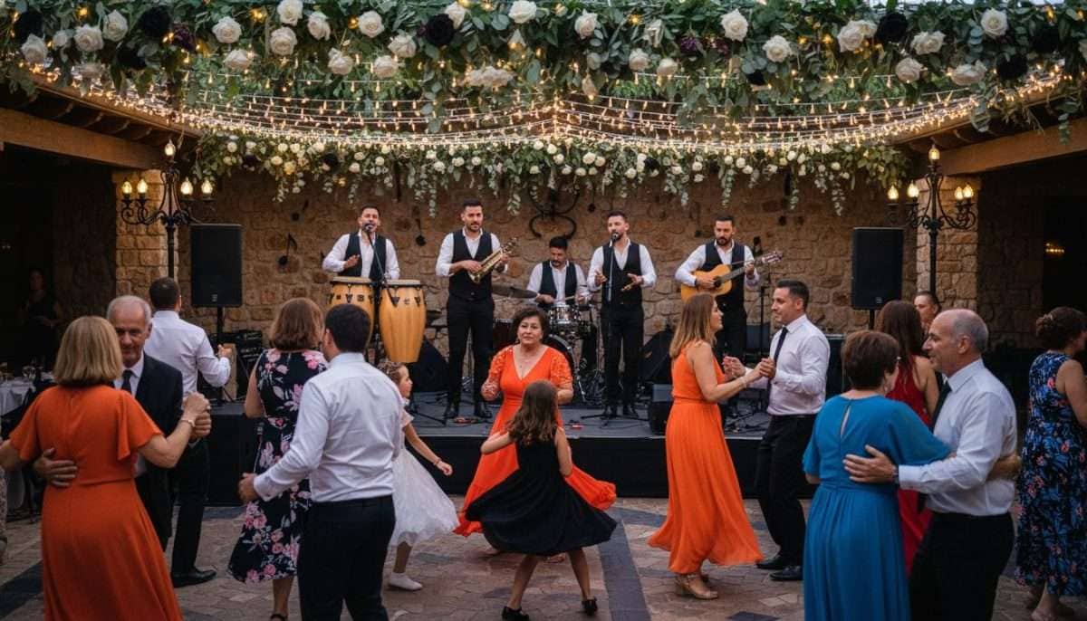 Latin wedding celebration